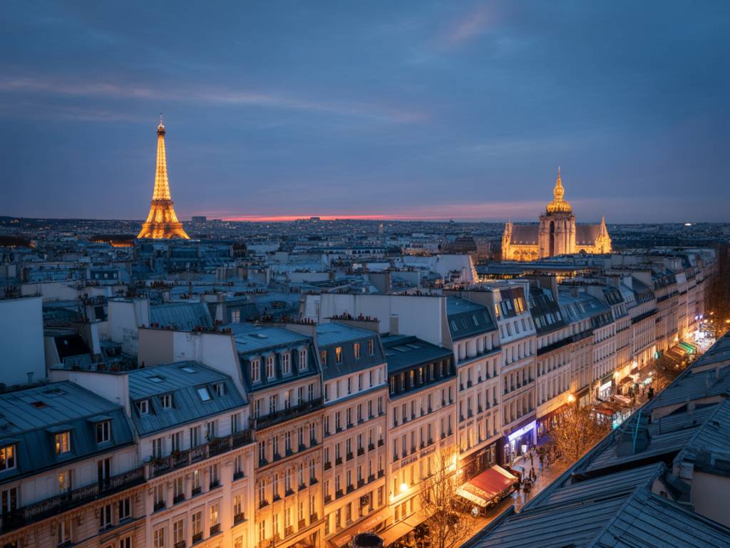 Discovering paris by night: rooftop bars, illuminated monuments and late‑night walks for an atmospheric city experience