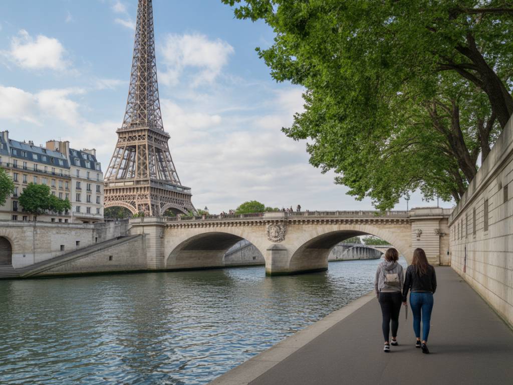 Romantic walks along the seine: the most beautiful riverside routes in paris for couples and dreamers